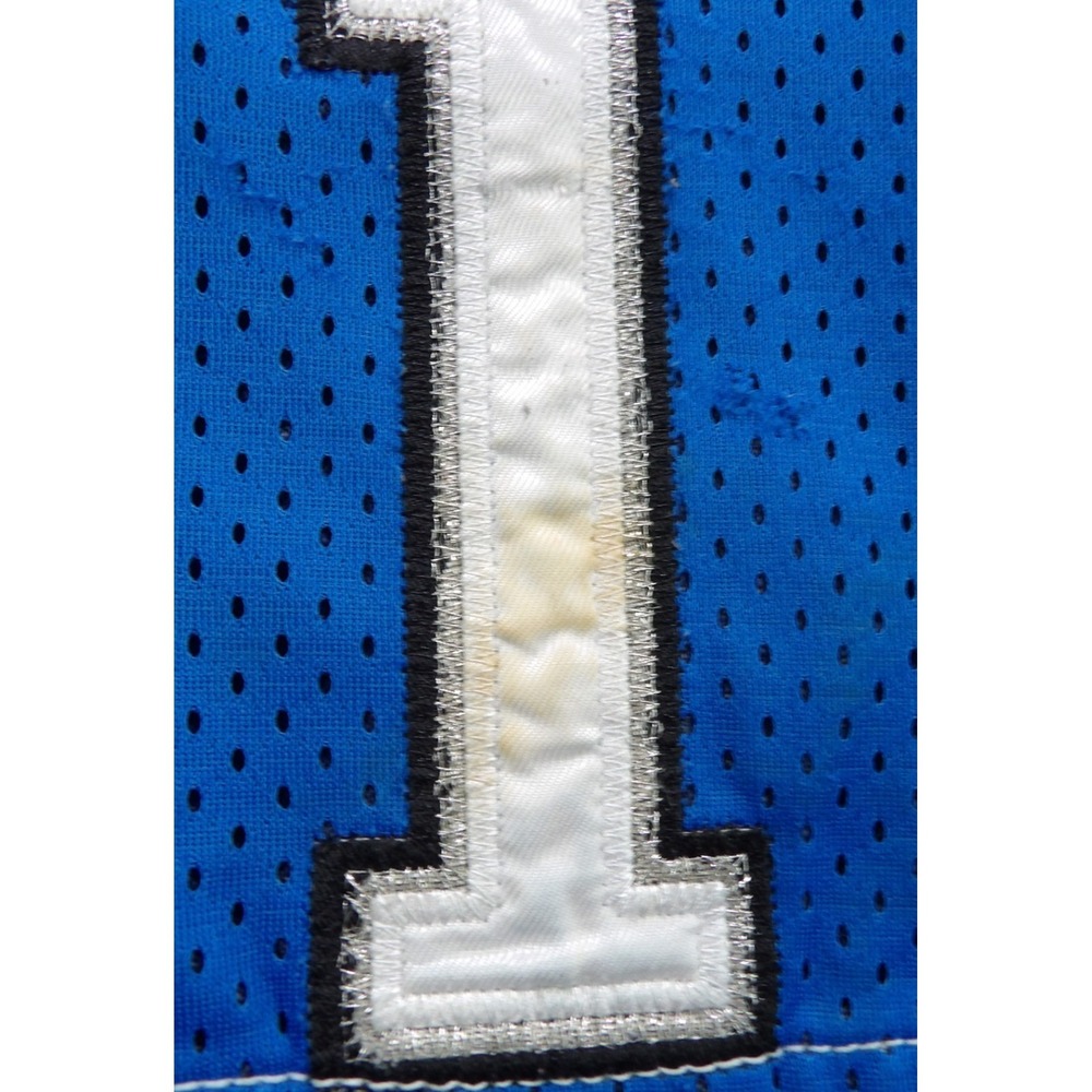 VTG UNK NBA All Star Men Jeans 38 Patchwork Jersey Bryant Iverson Baggy Denim - Picture 16 of 16